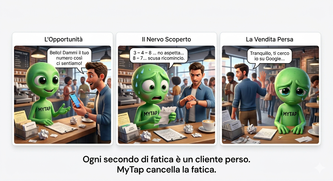 L'Opportunità, Il Nervo Scoperto, La Vendita Persa